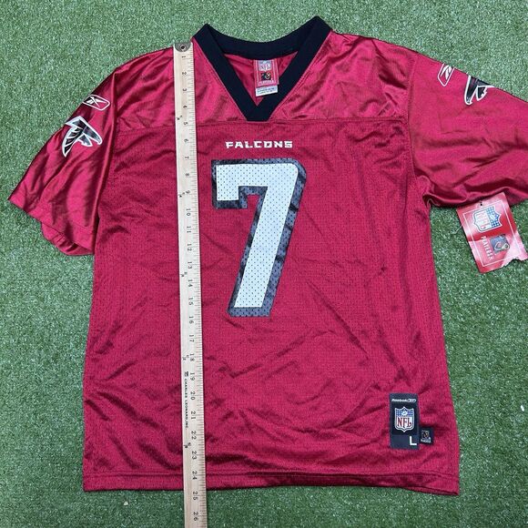 Reebok Players MICHAEL VICK Red ATLANTA FALCONS Youth NFL Team JERSEY Lg - Picture 7 of 8